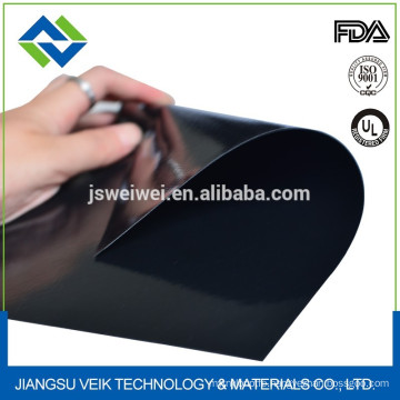 China supplier black fiberglass cloth teflon sheet